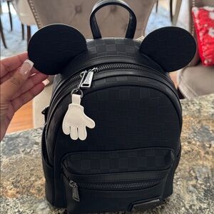 Mickey Mouse Checkered Mini Backpack Disney Disney Parks Disney Parks